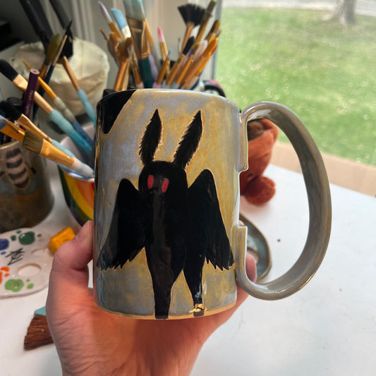 Mothman Live Laugh Lurk Mug