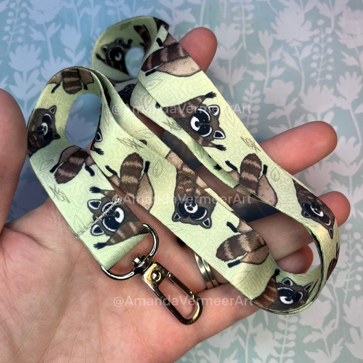 Raccoon Lanyard