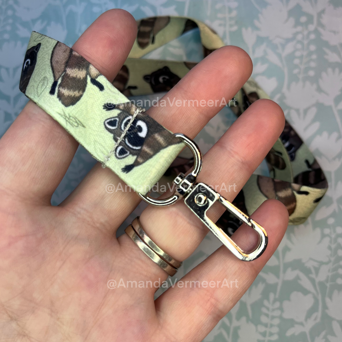 Raccoon Lanyard