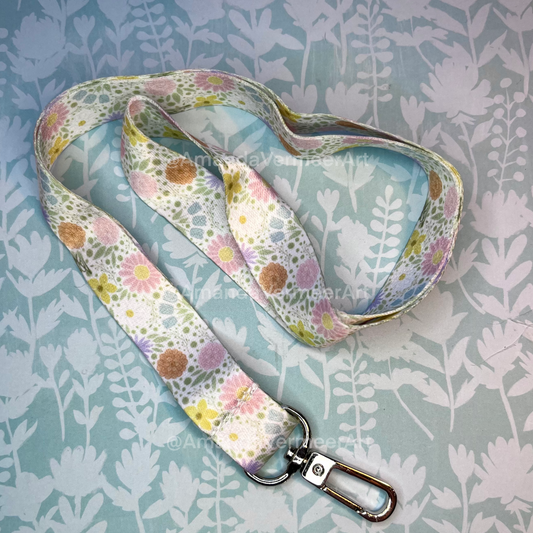 Flower Field Lanyard