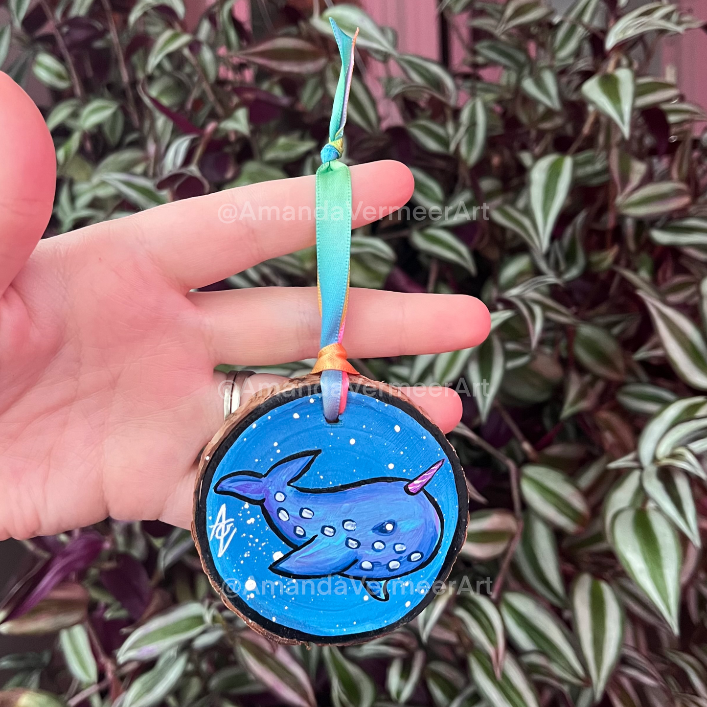 Narwhal Ornament