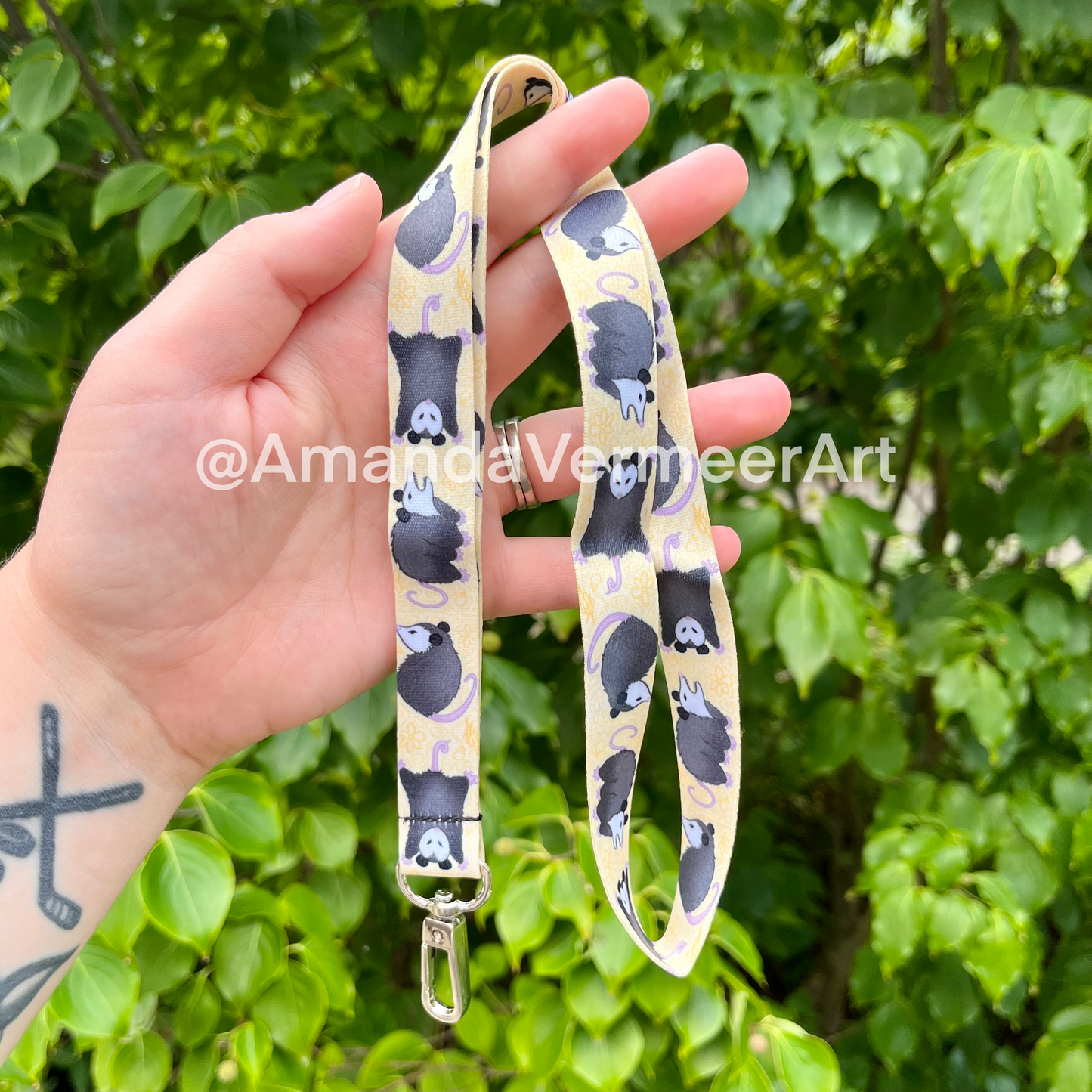 Opossum Lanyard