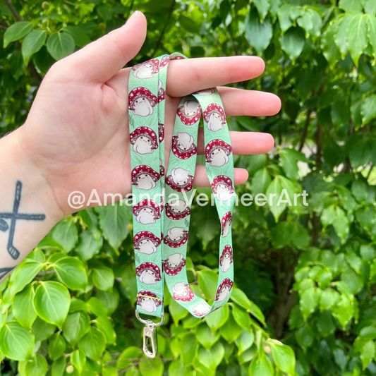 Mortimer Mushroom Butt Lanyard