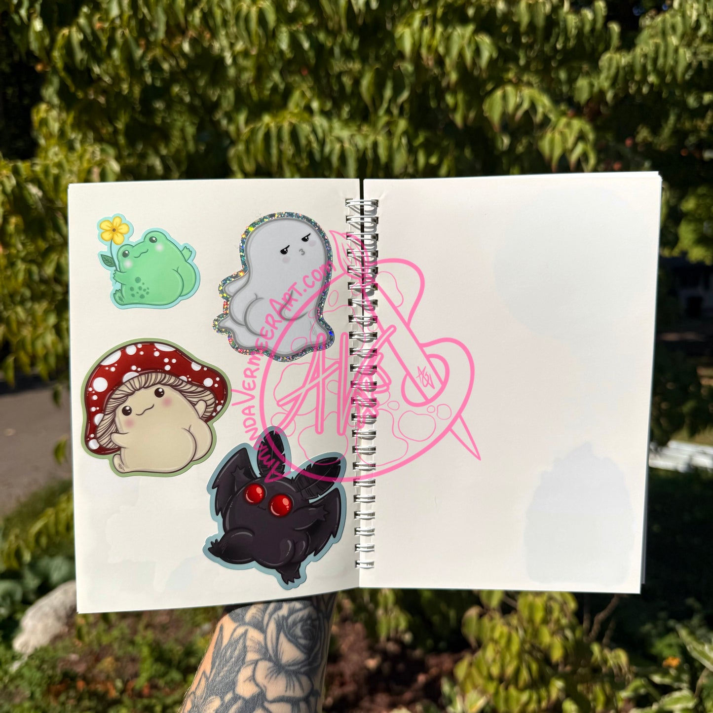 “Rainbow Commitment Issues Sticker Club” Reusable Sticker Book