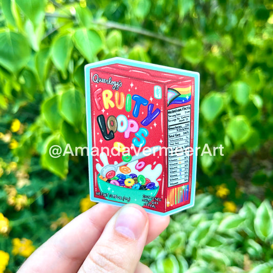 Fruity Loops Sticker, 3"x2"