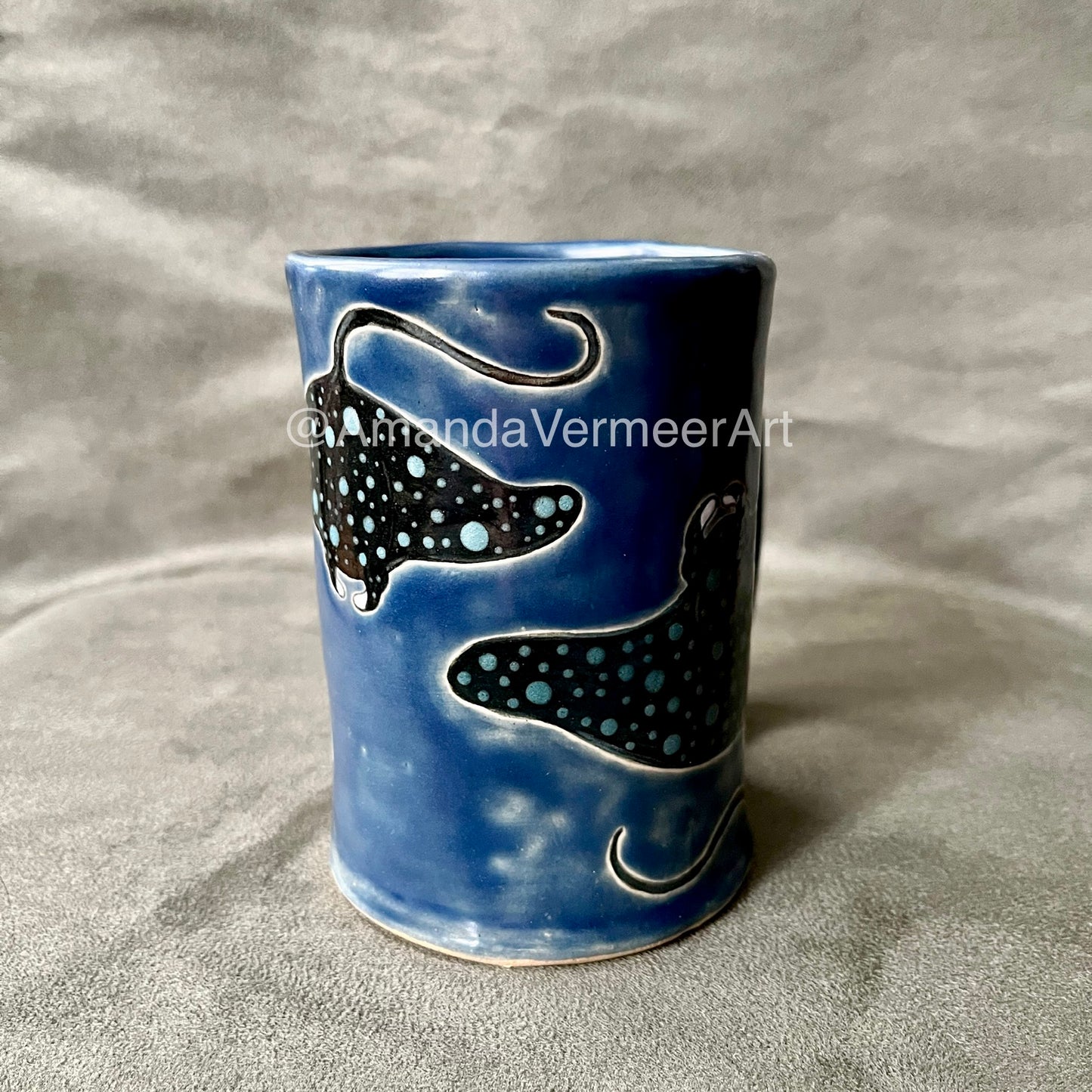 Blue Manta Ray Mug