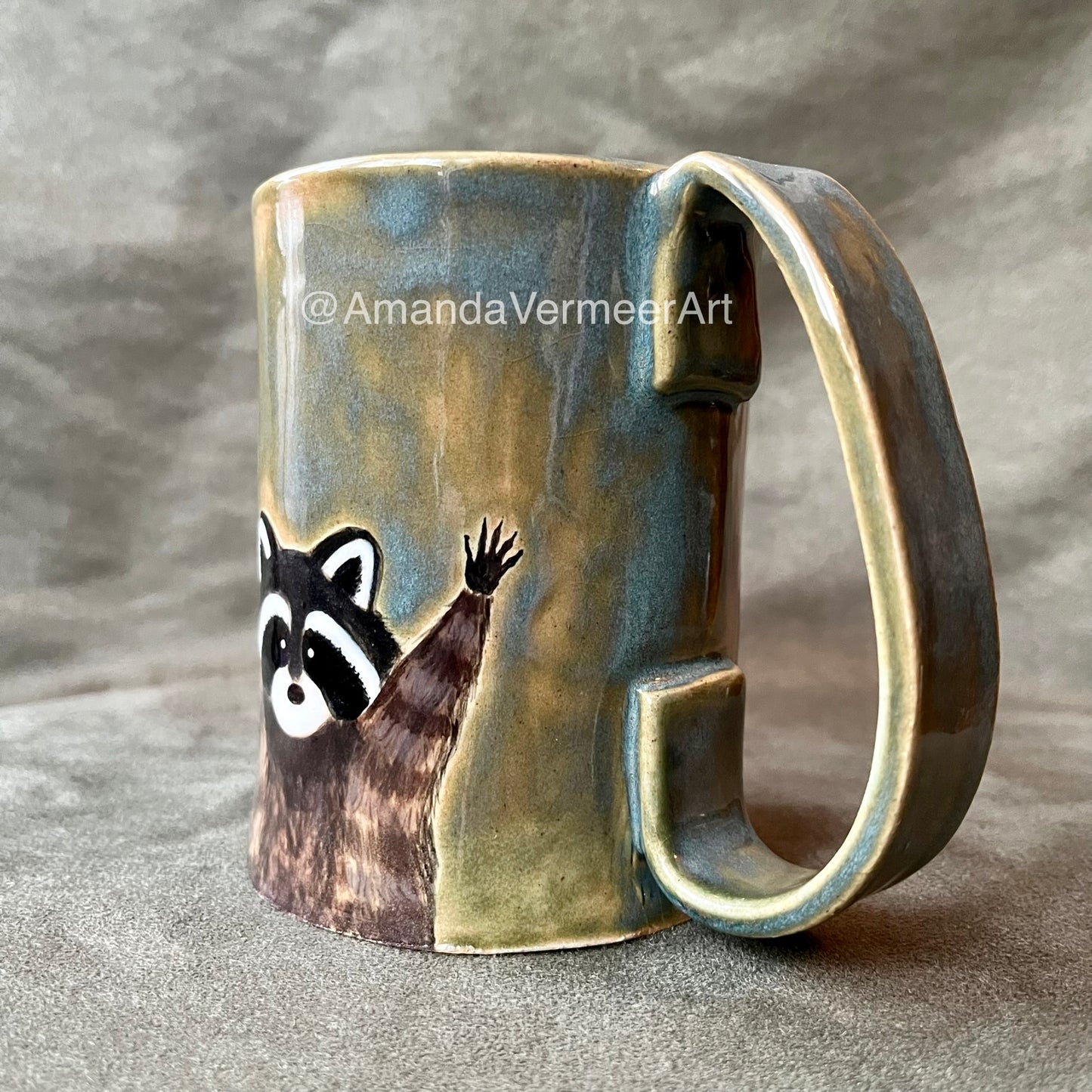 Mischievous Raccoon Mug