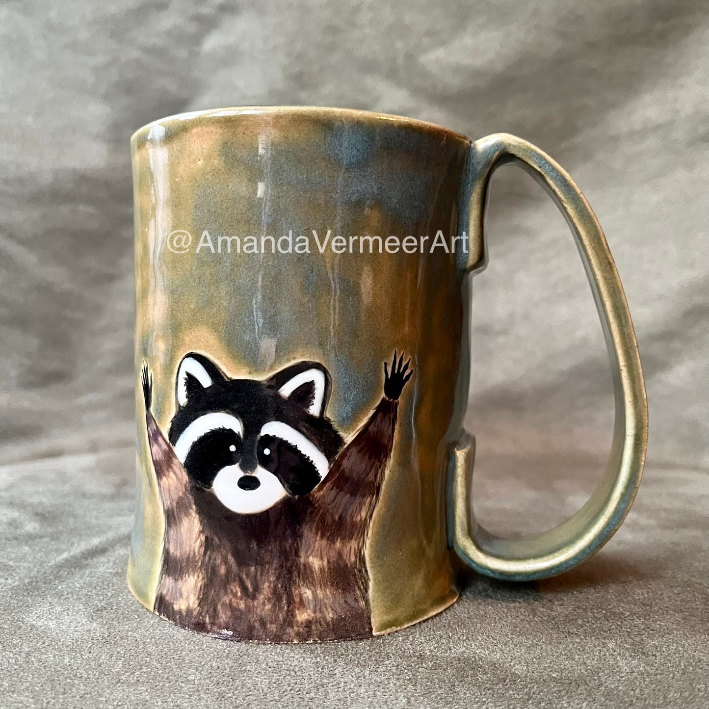 Mischievous Raccoon Mug