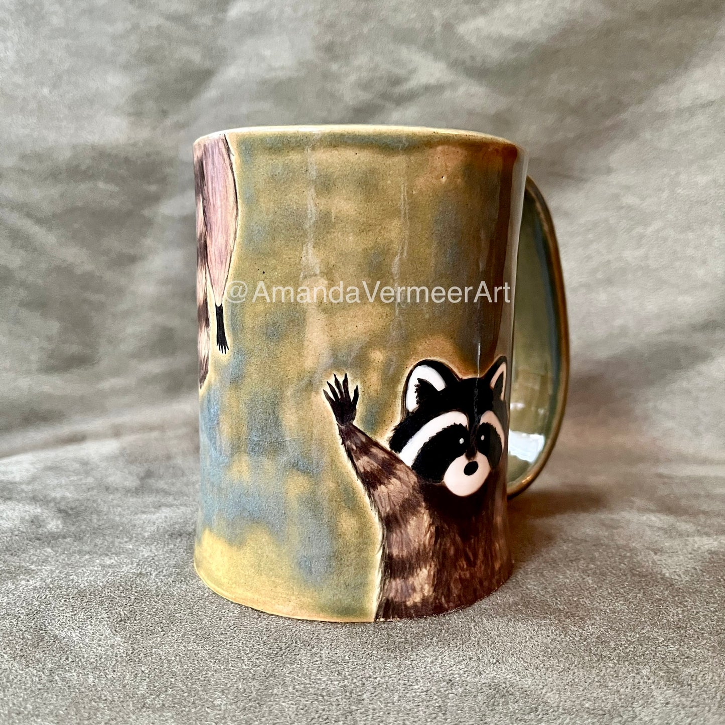 Mischievous Raccoon Mug