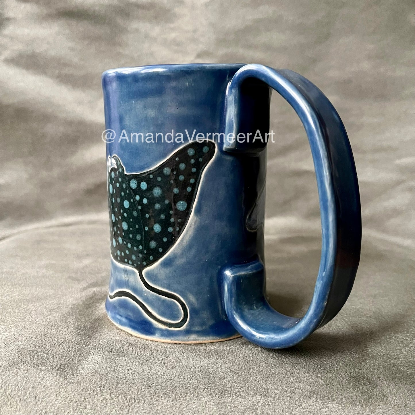 Blue Manta Ray Mug