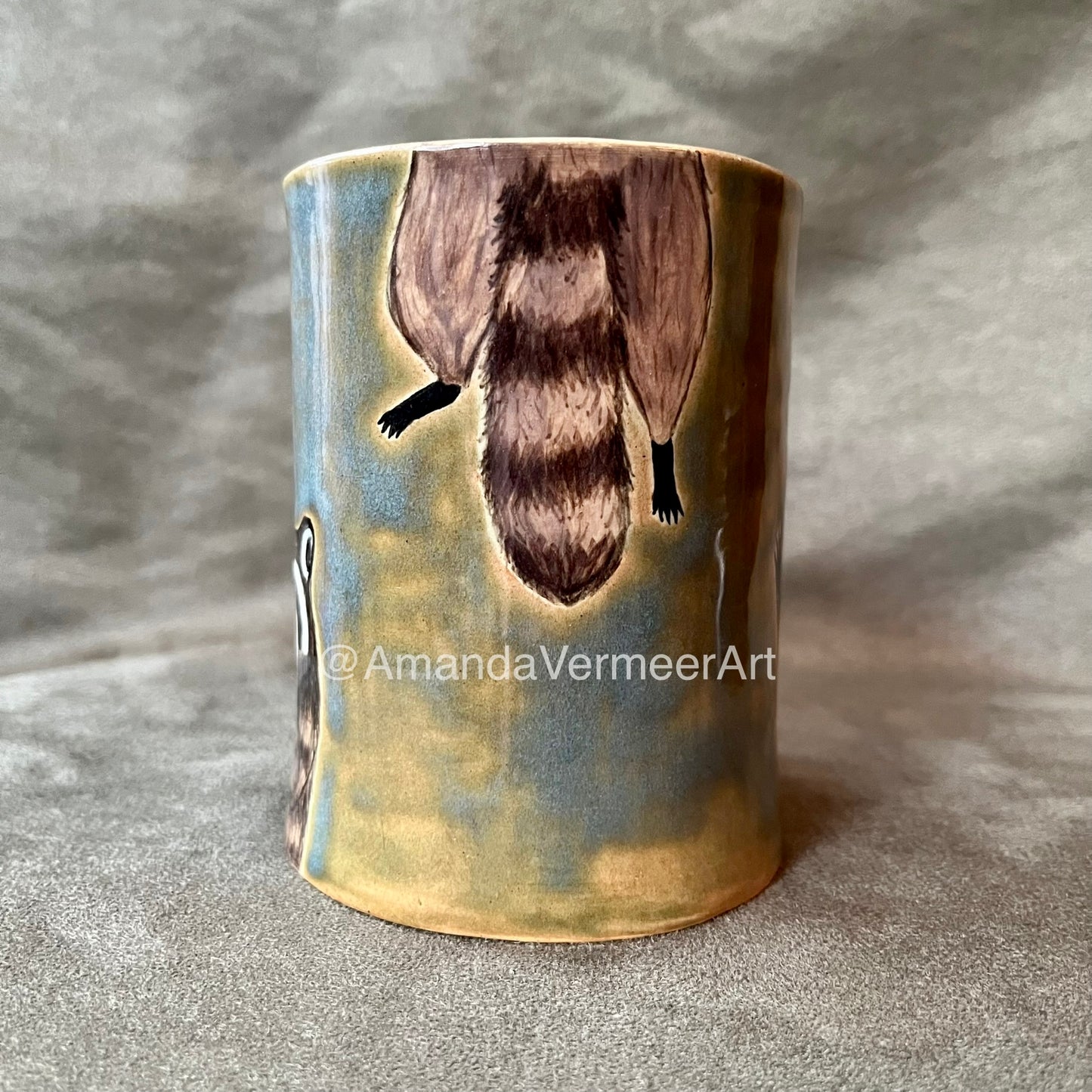 Mischievous Raccoon Mug