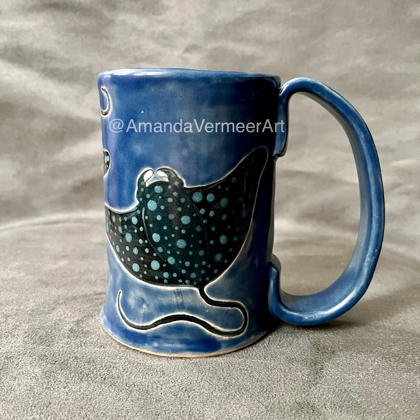 Blue Manta Ray Mug