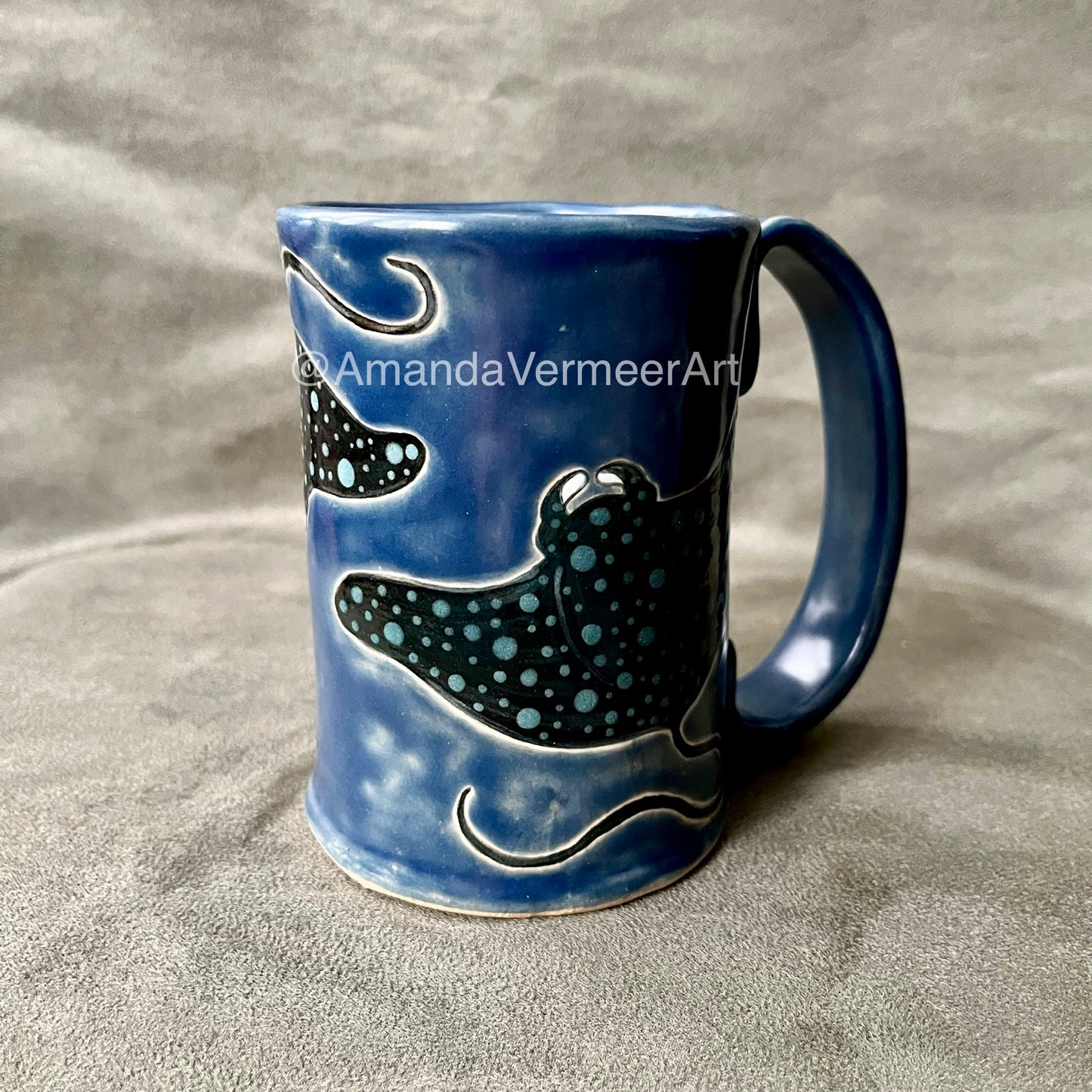 Blue Manta Ray Mug