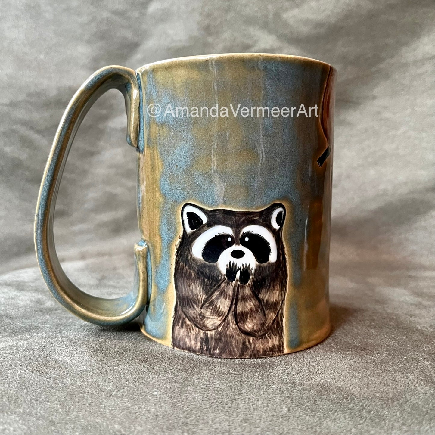 Mischievous Raccoon Mug