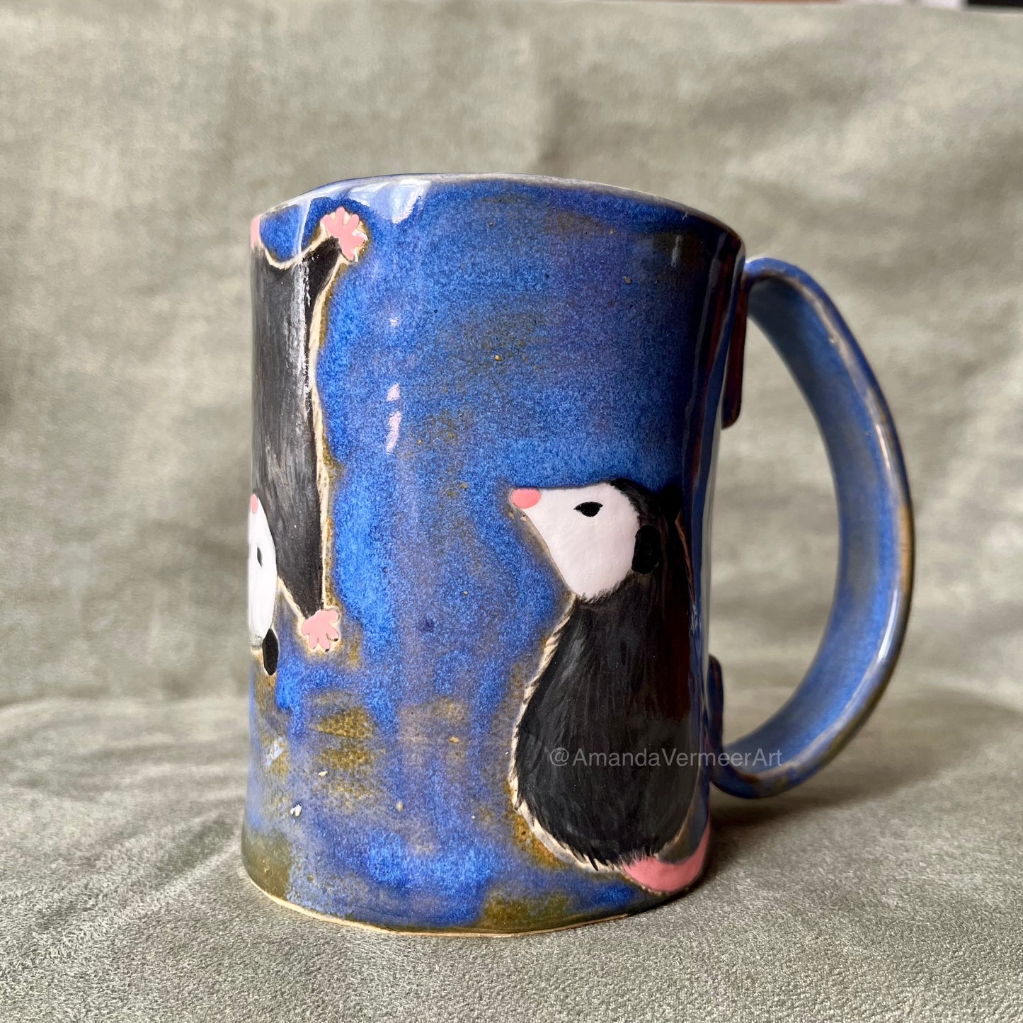 Midnight Blue Opossum Mug