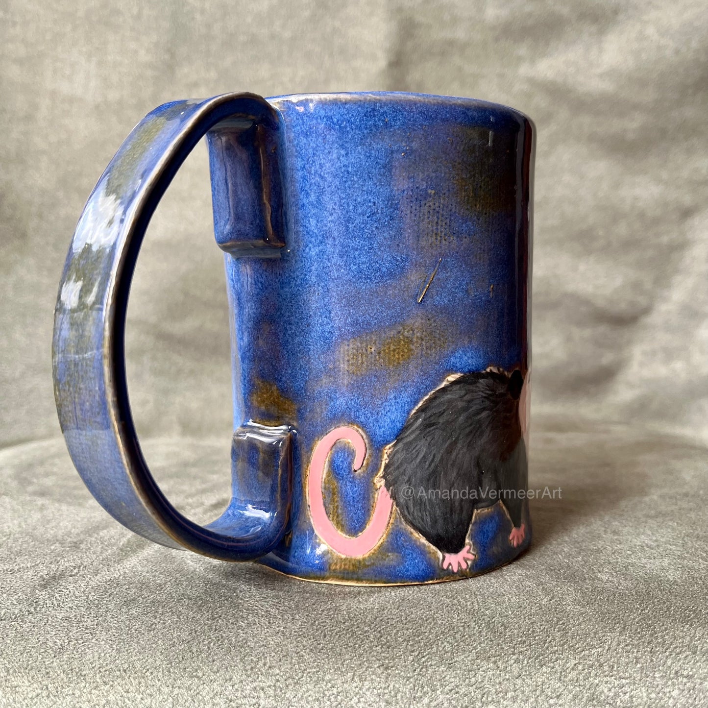 Midnight Blue Opossum Mug