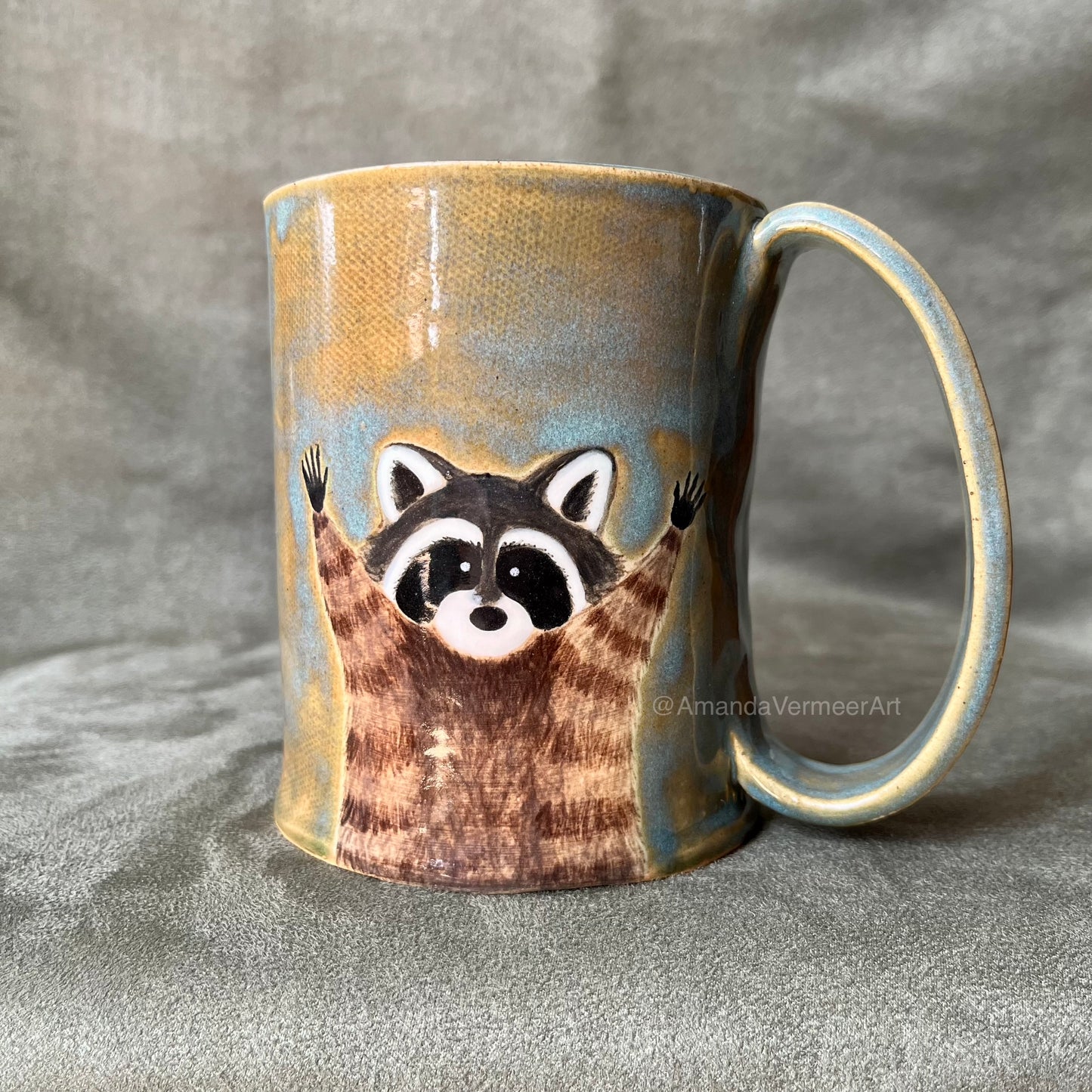 Mischievous Raccoon Mug