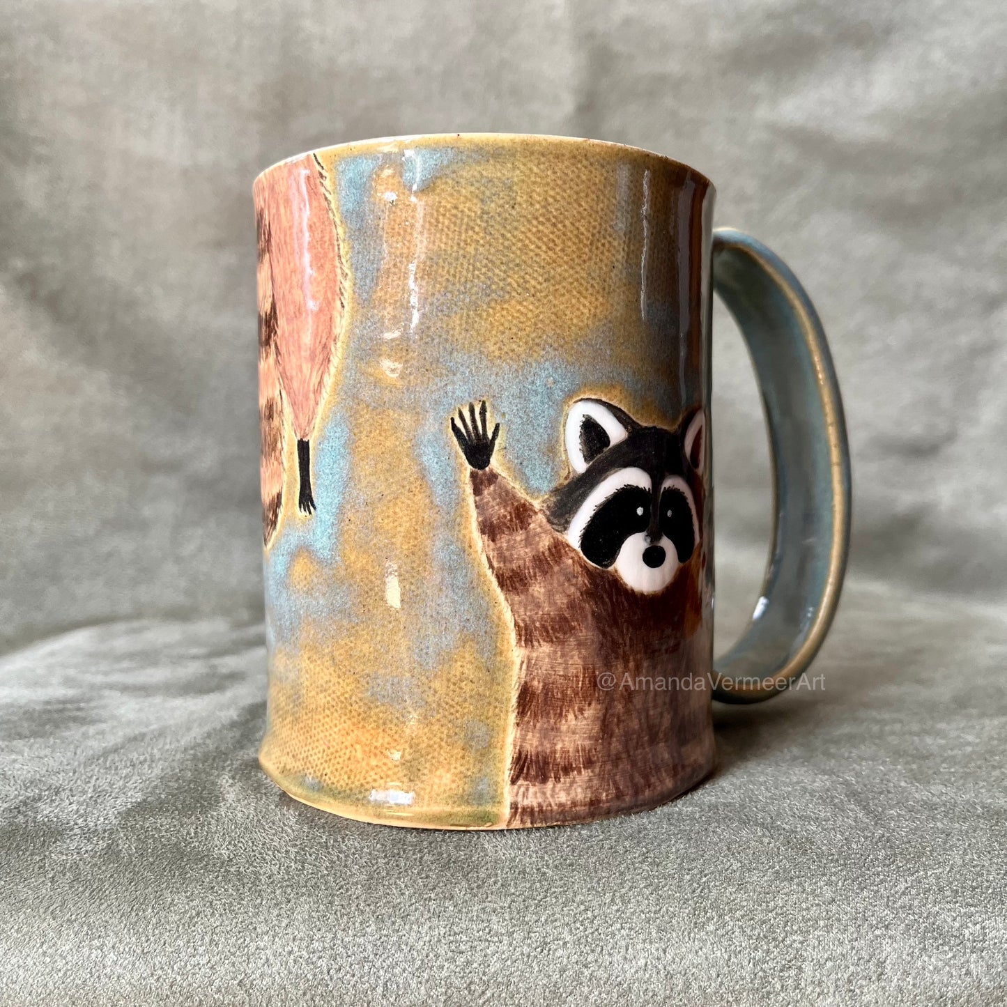 Mischievous Raccoon Mug