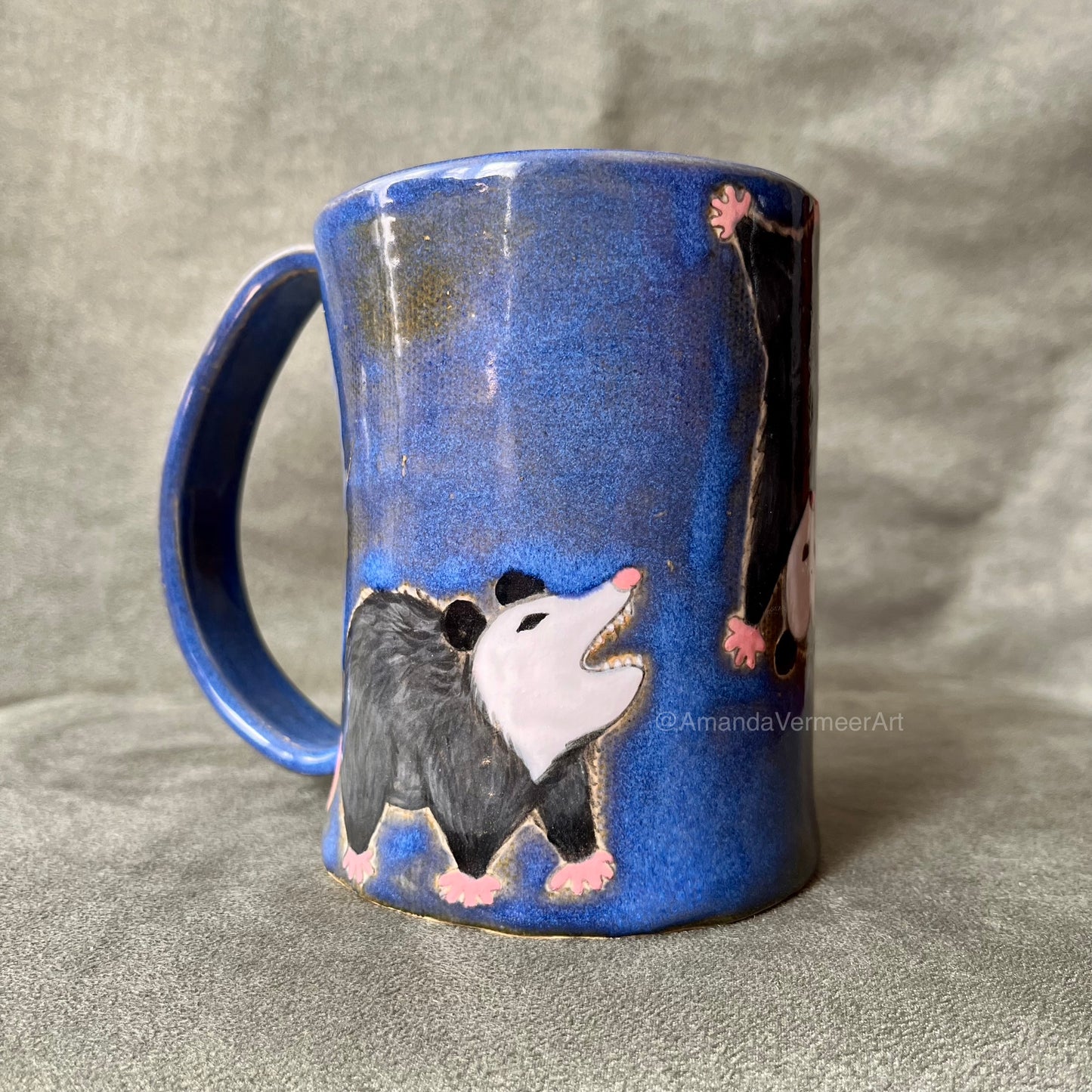 Midnight Blue Opossum Mug