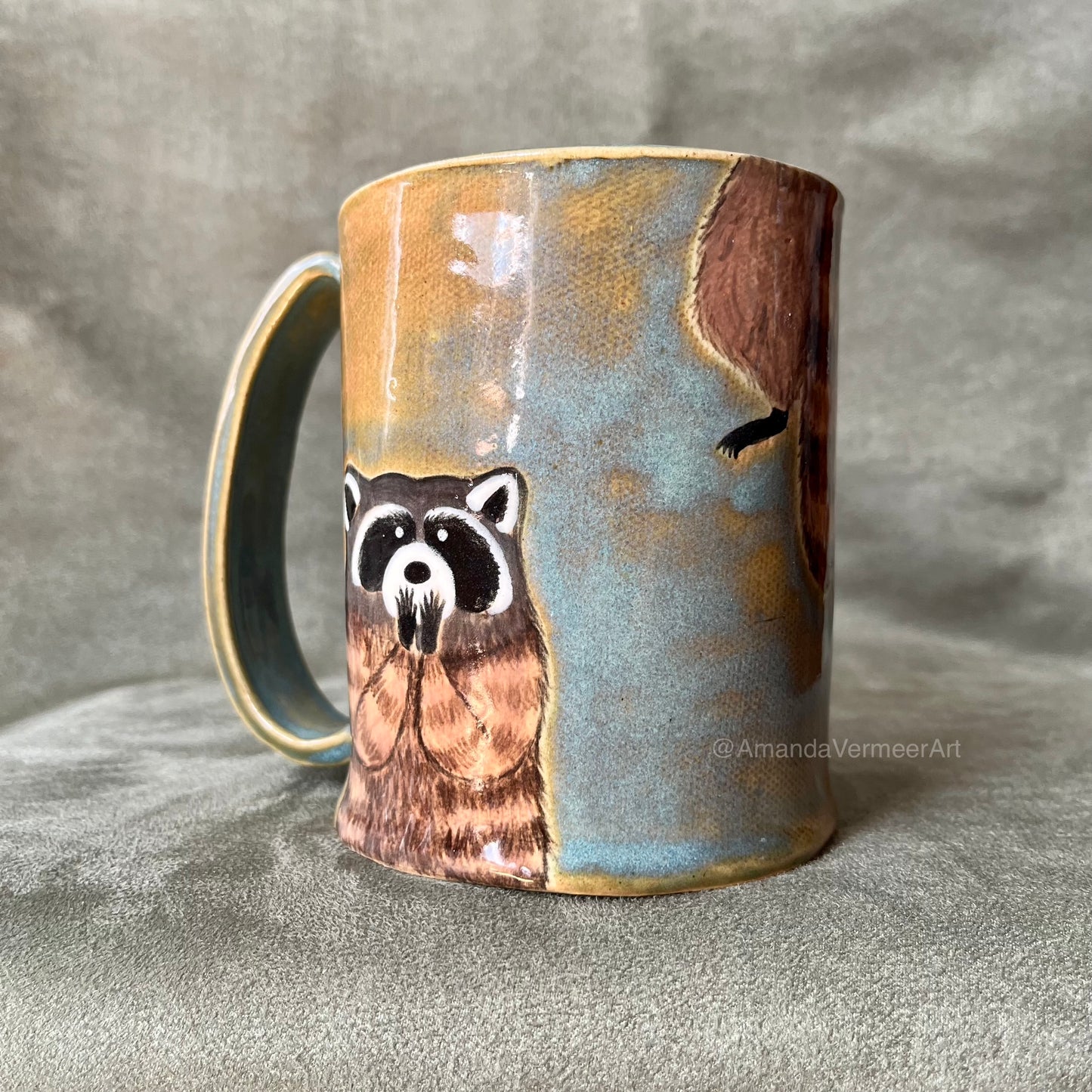 Mischievous Raccoon Mug