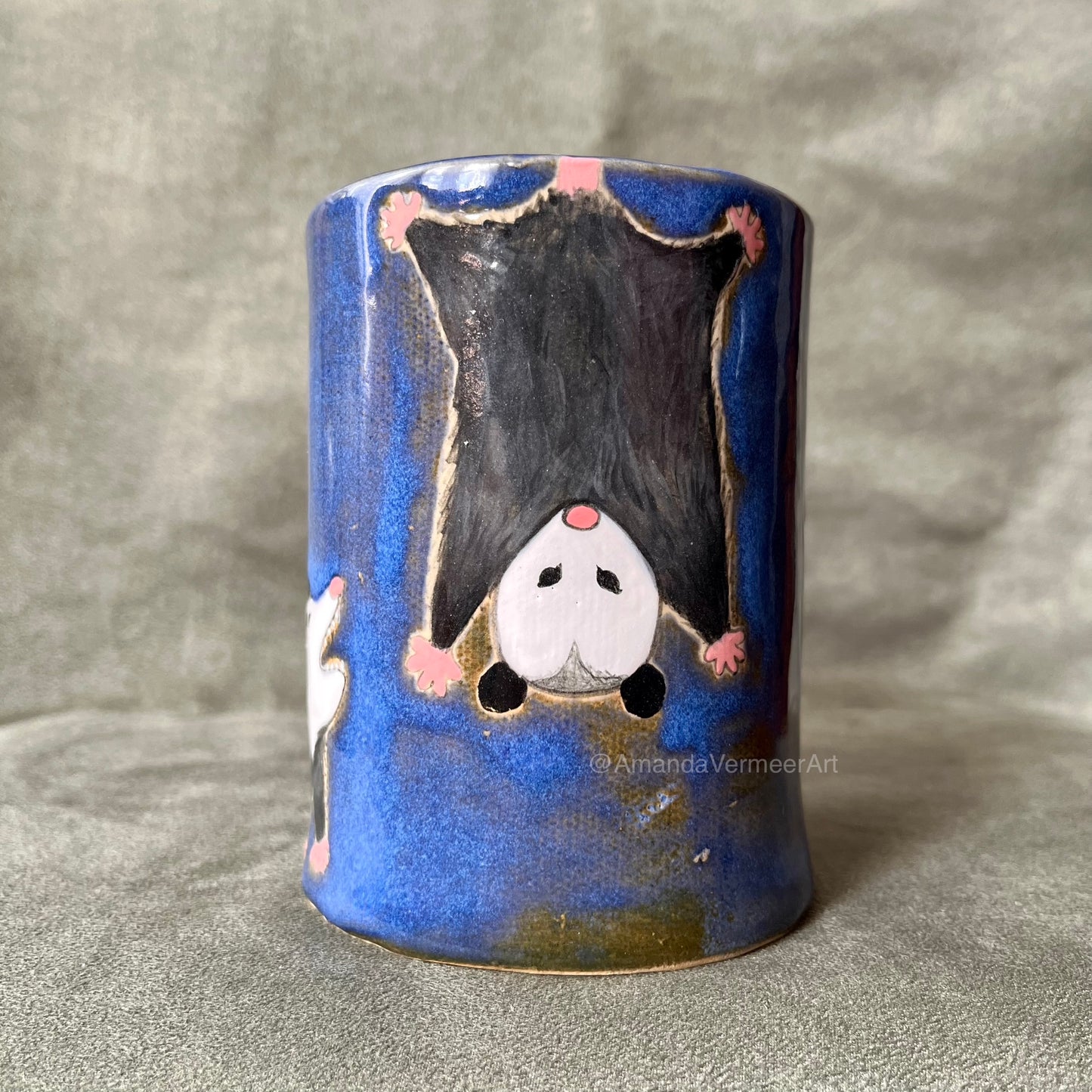 Midnight Blue Opossum Mug