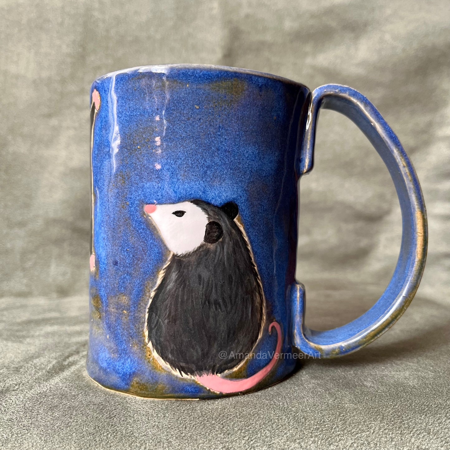 Midnight Blue Opossum Mug