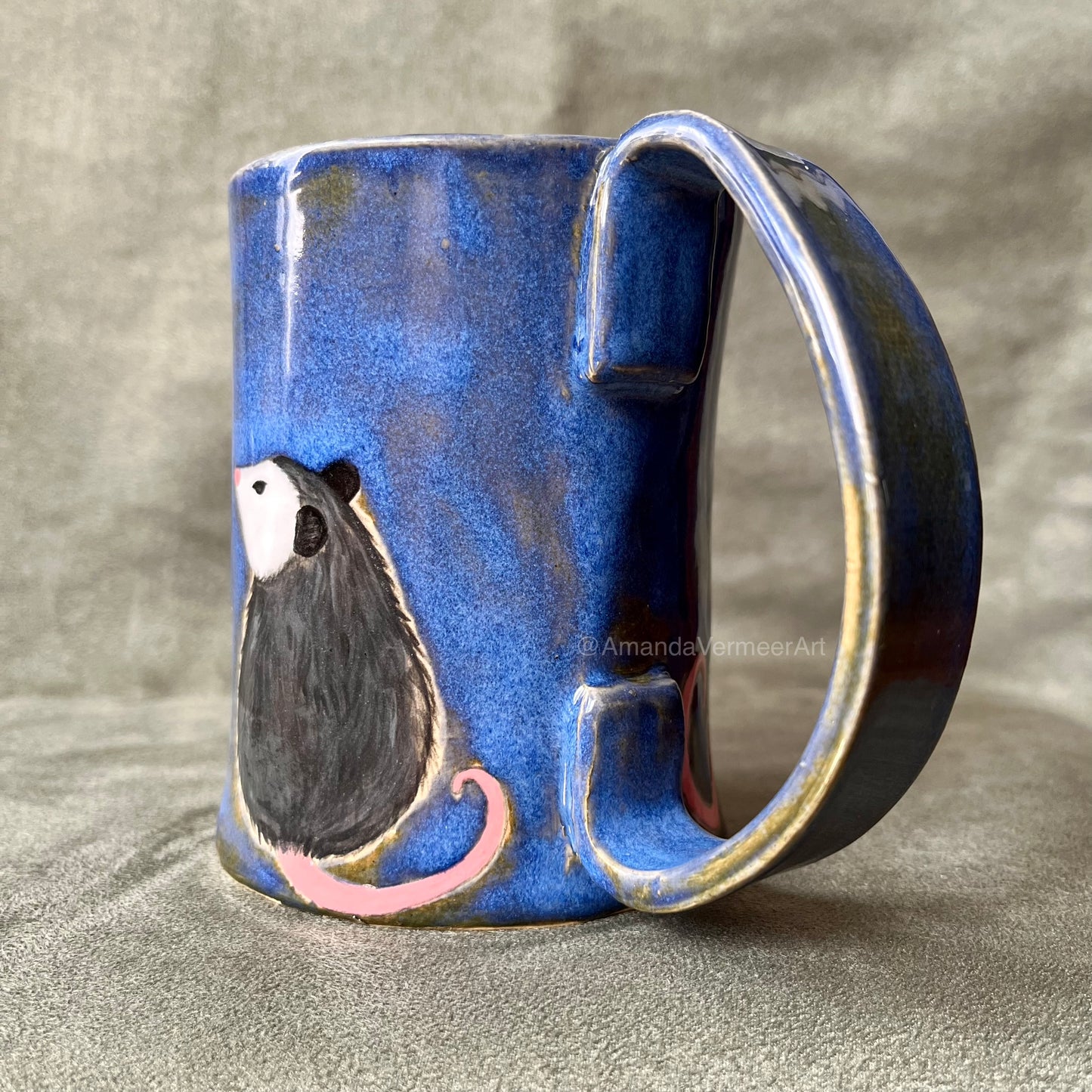 Midnight Blue Opossum Mug