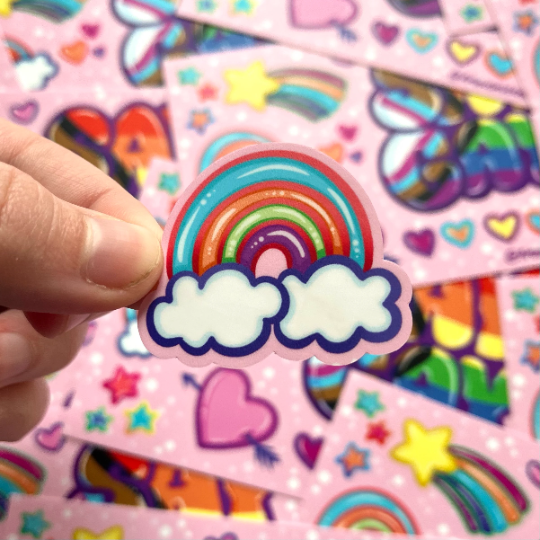 Say Gay Sticker Sheet, 4”x6”